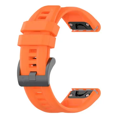 BStrap Silicone Carson szíj Garmin Fenix 5 / 6 / 6 Pro / 7 / 8 / E 47mm, orange