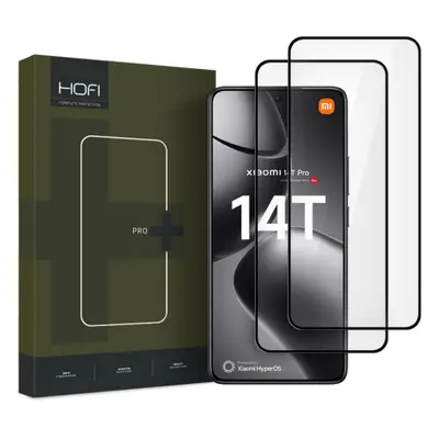 HOFI Glass Pro Full Screen üvegfólia Xiaomi 14T / 14T Pro, fekete