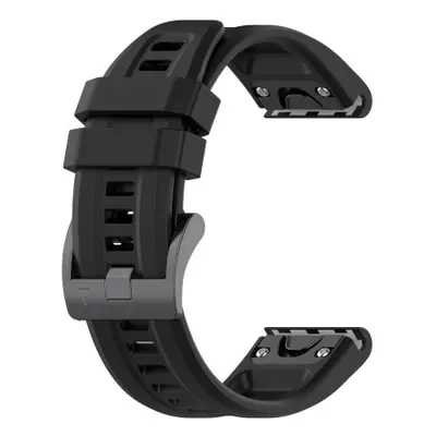 BStrap Silicone Carson szíj Garmin Fenix 5s / 5s Plus / 6s / 6s Pro / 7s / 8 43mm, black