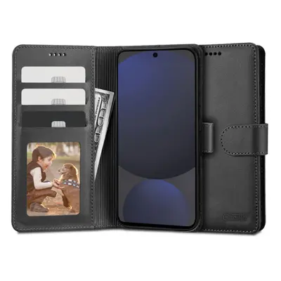 Tech-Protect Wallet könyv tok Samsung Galaxy S24 FE, fekete