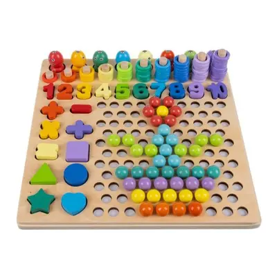 MG Wooden Montessori fa puzzle, mix