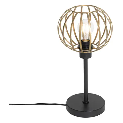 Design asztali lámpa sárgaréz - Johanna