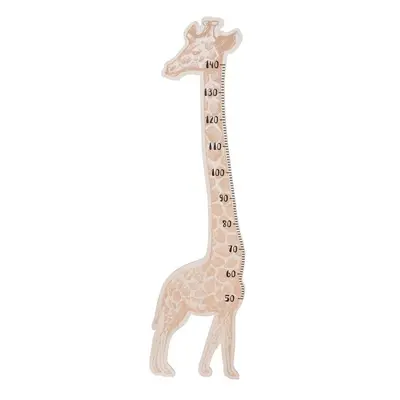 Zsiráf alakú mérőrúd 140 cm, tölgy színű - GIRAFE - Butopêa