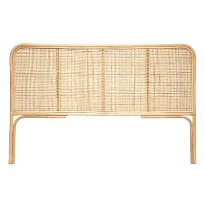 Rattan ágytámla, 160 cm - COME - Butopêa