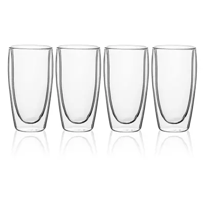 Pohár BASIC Glas Double Wall 330 ml - szett 4 db