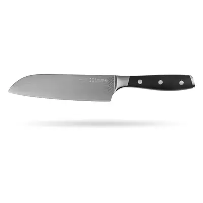 Santoku kés damaszkuszi acélból 18 cm - Platinum