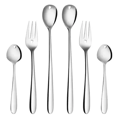 Ajándék szett szívvel 6 db - Love Cutlery