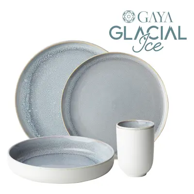 Procelán készlet 16 db - Gaya Atelier Glacial Ice - 453149