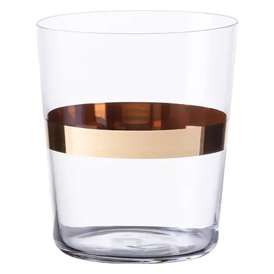 Tumbler poharak arany színű sávval 440 ml készlet 6 db – 21st Century Glas Lunasol META Glass - 