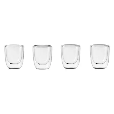 BASIC Glas Double Wall pohár 70 ml - szett 4 db - 321236