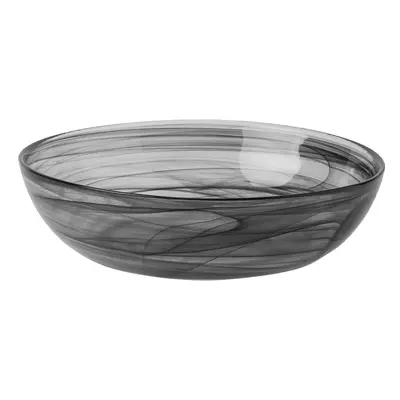 Tál fekete 18 cm – Elements Glass - 321922