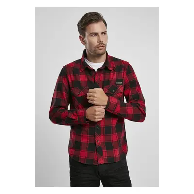 Brandit Checked Shirt red/black