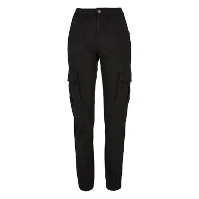 Urban Classics Ladies Cotton Twill Utility Pants black