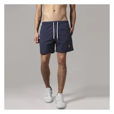 Urban Classics Block Swim Shorts navy/navy