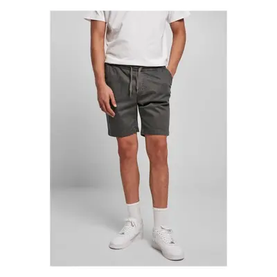 Urban Classics Stretch Twill Joggshorts darkshadow