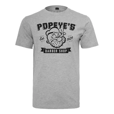 Mr. Tee Popeye Barber Shop Tee heather grey