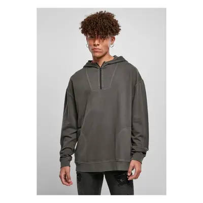 Urban Classics Overdyed Camp Hoody blackbird