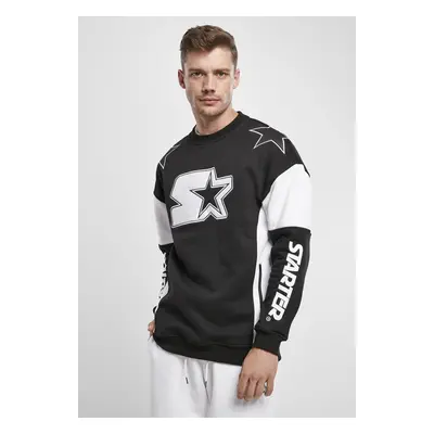 Starter Racing Crewneck black/white