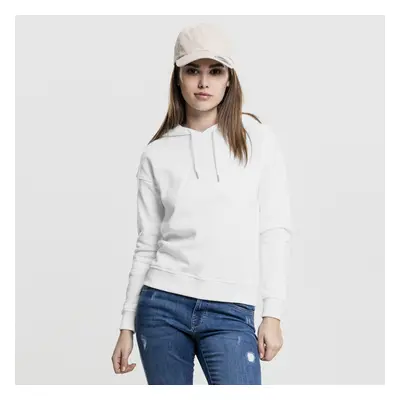 Pulóver Urban Classics Ladies Hoody white