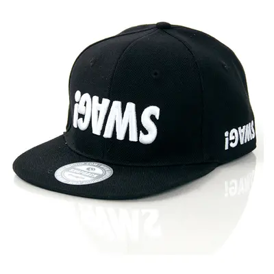 GangstaGroup Basic Swag! Logo Snapback Cap Black