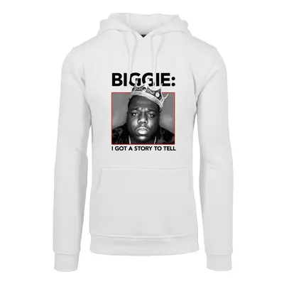 Mr. Tee Biggie Crown Hoody white