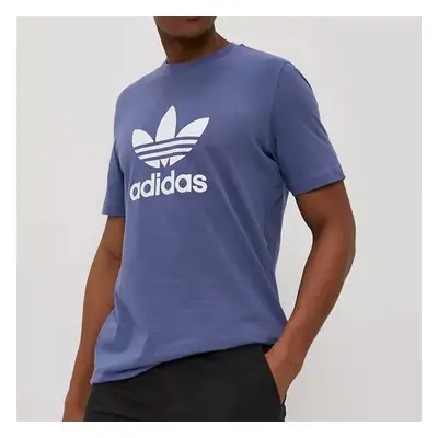 Férfi Pólo Adidas Trefoil Tee Blue