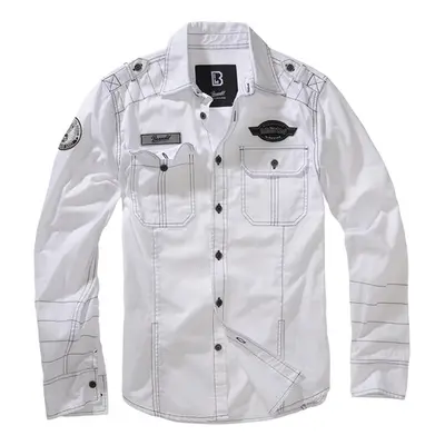 Brandit Luis Vintageshirt white