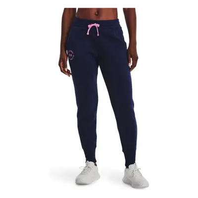 Under Armour Rival Fleece Crest Joggers-NVY