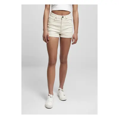 Urban Classics Ladies 5 Pocket Shorts whitesand