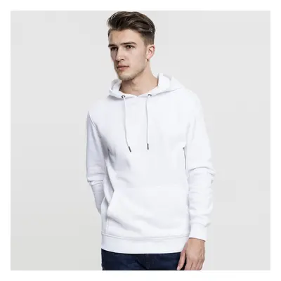 Férfi kapucnis pulóver Urban Classics Basic Sweat Hoody white