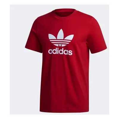 Férfi Pólo Adidas Trefoil Tee Scarlett