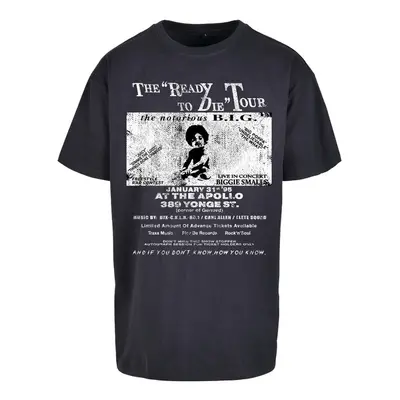 Mr. Tee Bigie Retro Poster Tee navy