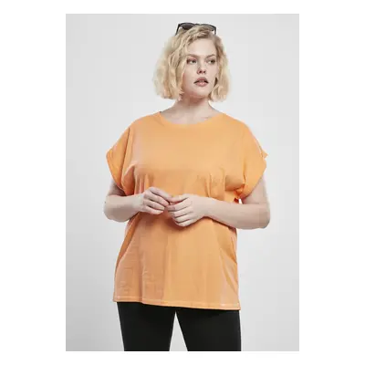 Urban Classics Ladies Extended Shoulder Tee papaya