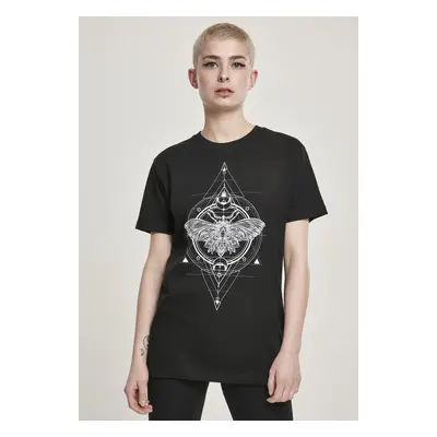 Mr. Tee Ladies Moth Tee black