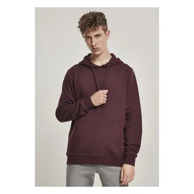 Urban Classics Basic Sweat Hoody redwine