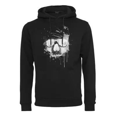 Mr. Tee Waterpaint Skull Hoody black