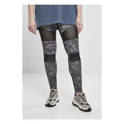 Urban Classics Ladies Camo Tech Mesh Leggings dark digital camo