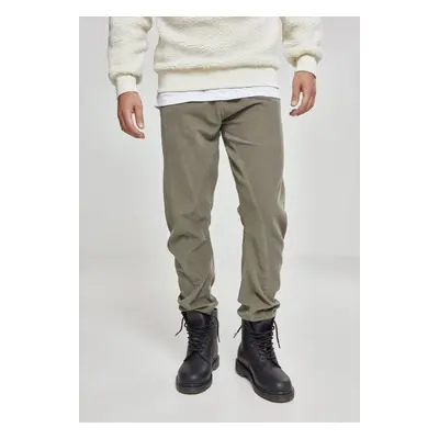 Urban Classics Corduroy Jog Pants olive