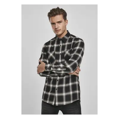 Urban Classics Checked Flanell Shirt 6 black/white