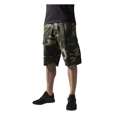 Urban Classics Camouflage Cargo Shorts wood camo