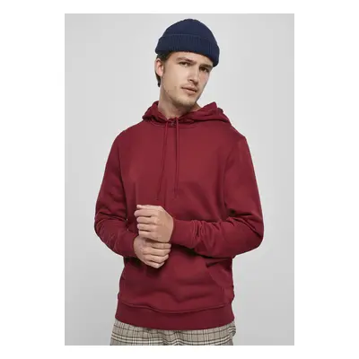 Urban Classics Organic Basic Hoody burgundy