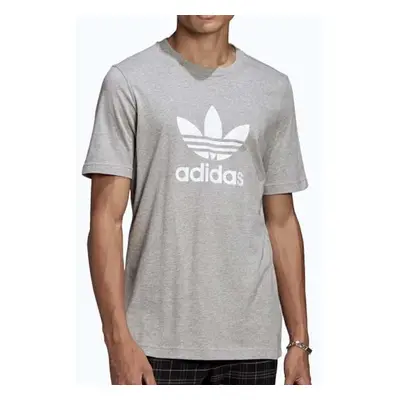 Férfi Pólo Adidas Trefoil Tee Grey