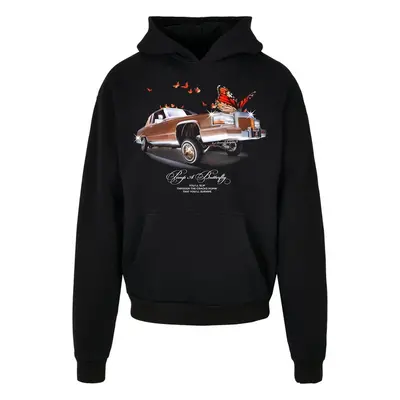 Mr. Tee Pimp a Butterfly Heavy Oversize Hoody black