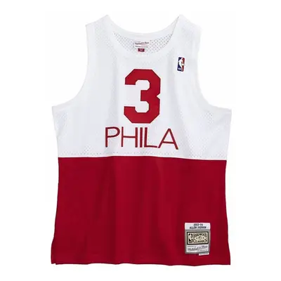 Mitchell & Ness Philadelphia 76ers #3 Allen Iverson Swingman Jersey white/red