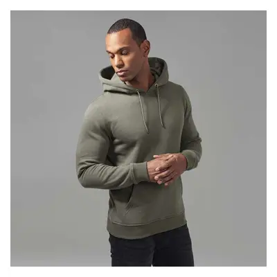 Férfi kapucnis pulóver Urban Classics Basic Sweat Hoody olive