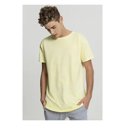 Urban Classics Garment Longshape Tee powderyellow