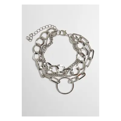 Urban Classics Ring Layering Bracelet silver