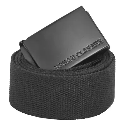 Urban Classics Canvas Belts black/black