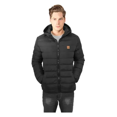 Férfi kabát Urban Classics Basic Bubble Jacket blkblkblk