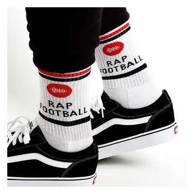 Zokni Rap & Football Socks White